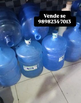 Galões de água mineral 20 litros