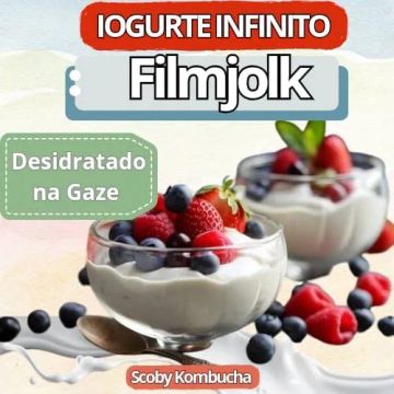 Iogurte Infinito Filmjolk - Desidratado na Gaze