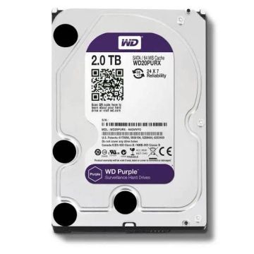 HD WD Purple 2TB para Dvr