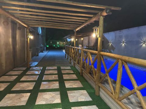 Espaço de Eventos com Piscina 