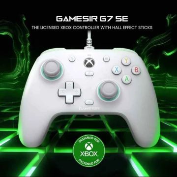 Controle cabeado Gamesir G7 SE com analógicos Hall Effect (anti drift) para Xbox One e Pc