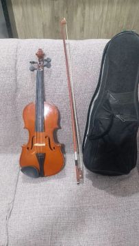 Violino com estojo