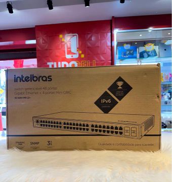 SWITCH 48 PORTAS INTELBRAS 