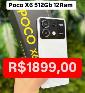 Poco X6 5G 512Gb 12Ram Lacrado Entrega Gratis 