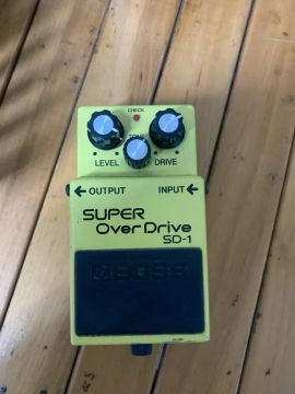 Pedal Boss Super Overdrive SD-1