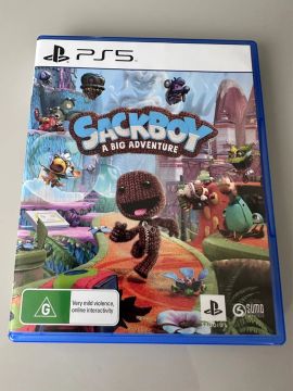 Jogo Sackboy: Uma Grande Aventura Standard Edition PS5 Mídia Física
