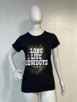 Camiseta feminina cowboy wrangler tamanho m