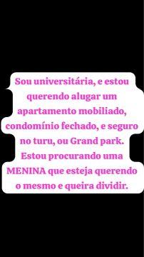 Procurando colega de apartamento no Turu ou Grand Park