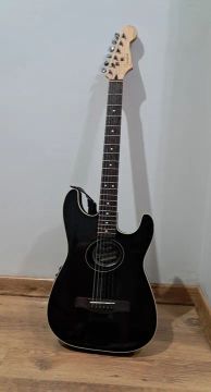 Violão Fender StratAcoustic - Aço - Fishman Original
