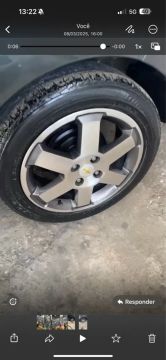 Rodas de liga leve Originais Chevrolet 16