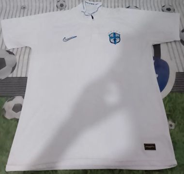 Camisa GG do Brasil Polo branco Nike 