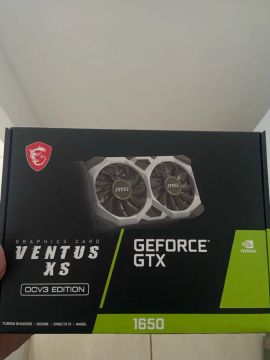 VENDO GTX 1650 LACRADA/NUNCA USADA