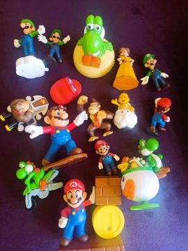 Lote turma do Mario Bros Nintendo originais 