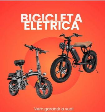 Bike elétrica Oasis revenda direto da fábrica - nova