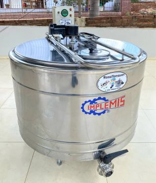 Tanque de Leite Inox 300 Litros - Monofásico 220v 