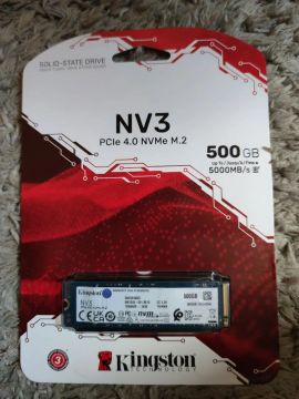 SSD NVMe M.2 Kingston NV3 500GB PCIe 4.0 ( entrego)