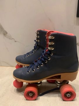 Patins Roller Quad Azul