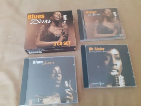 BOX SET 3 CDS BLUES DIVAS IMPORTADO USA 
