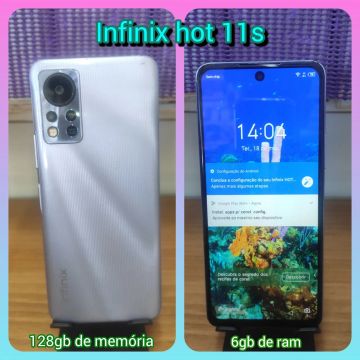 Infinix Hot 11s - 128GB - 6GB RAM - Novo