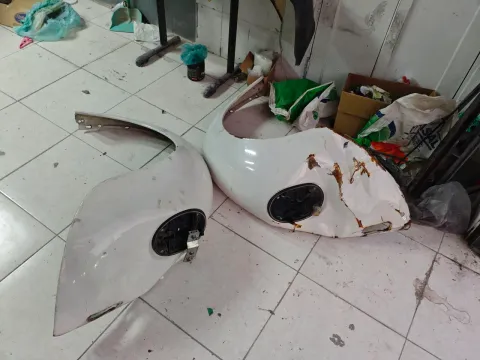 Paralama Fusca traseiro par