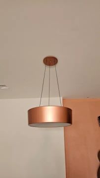 Luminária pendente Sushi Cobre
