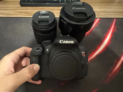 Kit Canon T5i + lente 18-135mm