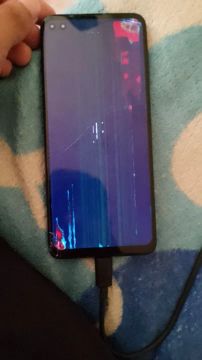 Moto G 5g Plus display quebrado