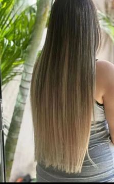 Cabelo humano loiro 