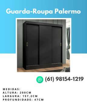 Roupeiro Palermo (3 Portas)