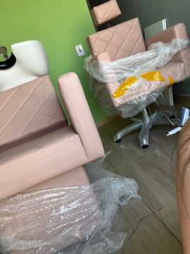 Cadeiras para salão de beleza - Novas