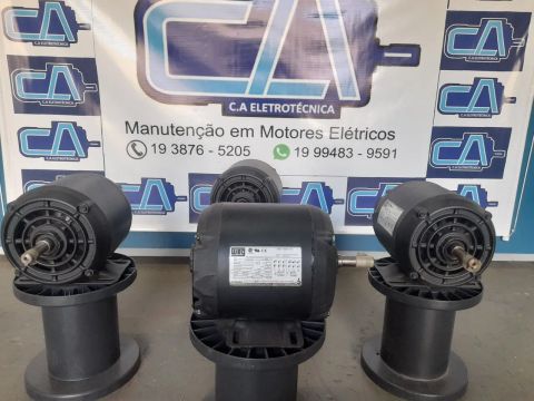 Motor elétrico Weg 1/3cv 1700RPM  Trifásico 