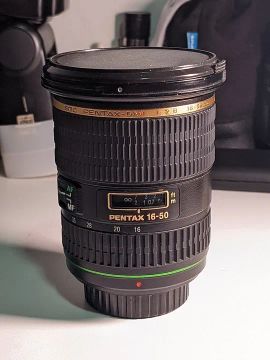 Lente Pentax 16-50mm 2.8 DA IF SMC