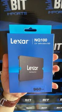  SSD Sata 3 2.5'' 960GB | LEXAR | Novo Lacrado | Original