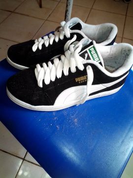 Tênis Da Puma Preto e Branco 
