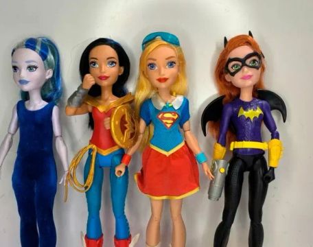 Dc Super Hero Girls Boneca Batgirl, Supergirl,