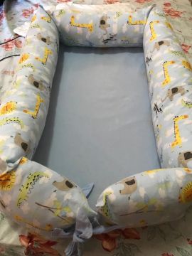 Ninho para Bebê com Desenhos de Animais