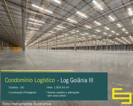 Aluguel de galpão na cidade de Goiânia -GO