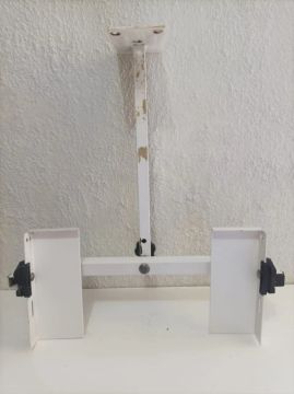 Suporte de parede para microondas - branco