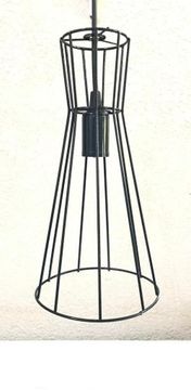 Lustre Pendente Luminaria Retro Aramado Cone