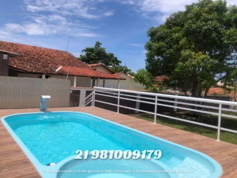 Casa com piscina para até 15 pessoas