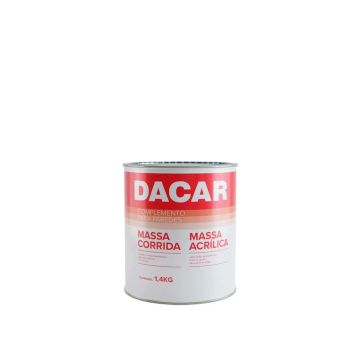 MASSA CORRIDA 1,4KG (900ML) DACAR