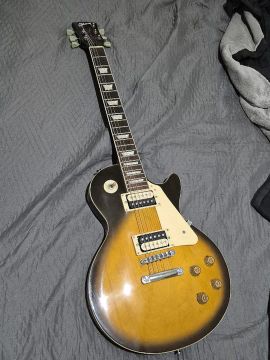 Guitarra Lespaul Chinesa Gibson, Sunburst + Captação Malagolli, Tarrachas Caravela
