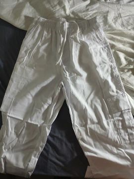 [NOVA]Calça cargo branca
