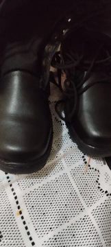 Botas de Couro Masculinas Pretas
