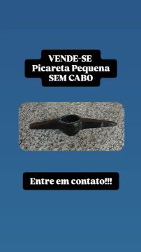 Picareta Pequena Sem Cabo