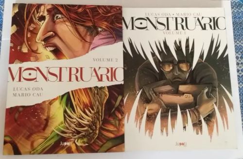 Lote 2 Livros Monstruário Volumes 1 E 2 ( Autografados )