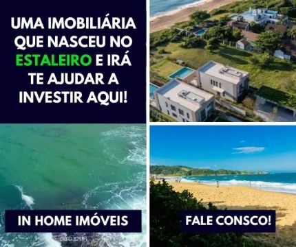 Terreno na Praia do Estaleiro, excelente localização! Pertinho do mar!