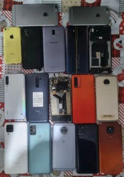 17 Celulares Diversos 