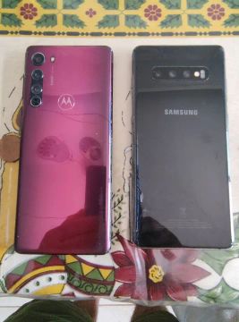 Vendo Motorola Edge  e Samsung Galaxy S10 plus 