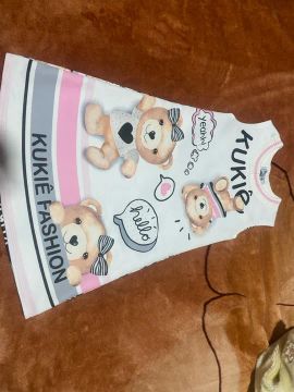 Vestido Infantil Kukiê - tamanho 6